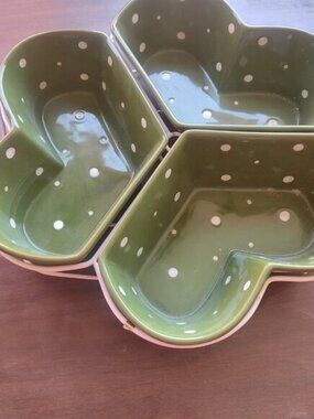 Temp-tations Trio Heart Shaped Serving Set with Caddy